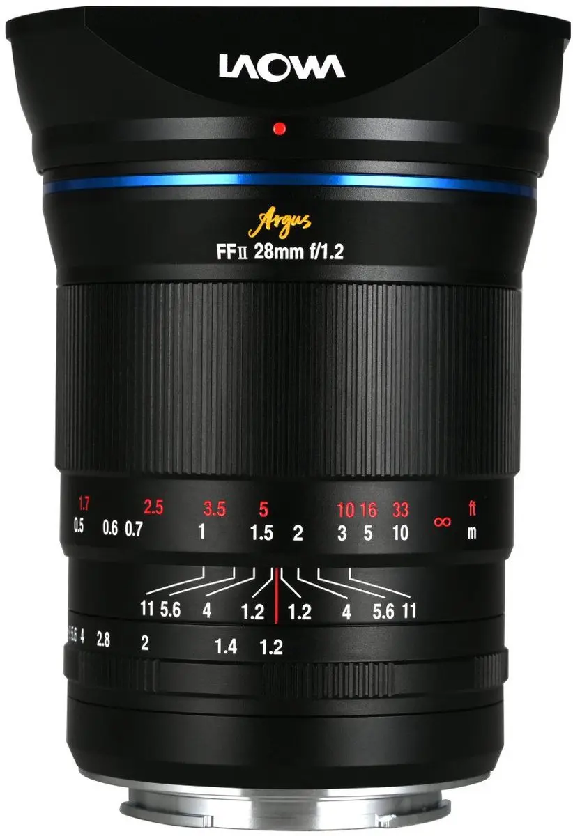 Laowa Argus 28mm F1.2 Objectief