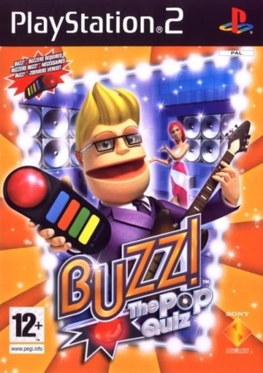 Sony PlayStation Buzz! the Pop Quiz - 7 Spelers