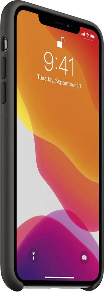 Apple iPhone 11 Pro Max Siliconen Hoesje MX002ZM/A - Zwart