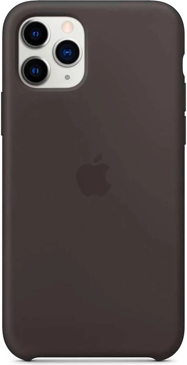 Apple iPhone 11 Pro Max Siliconen Hoesje MX002ZM/A - Zwart