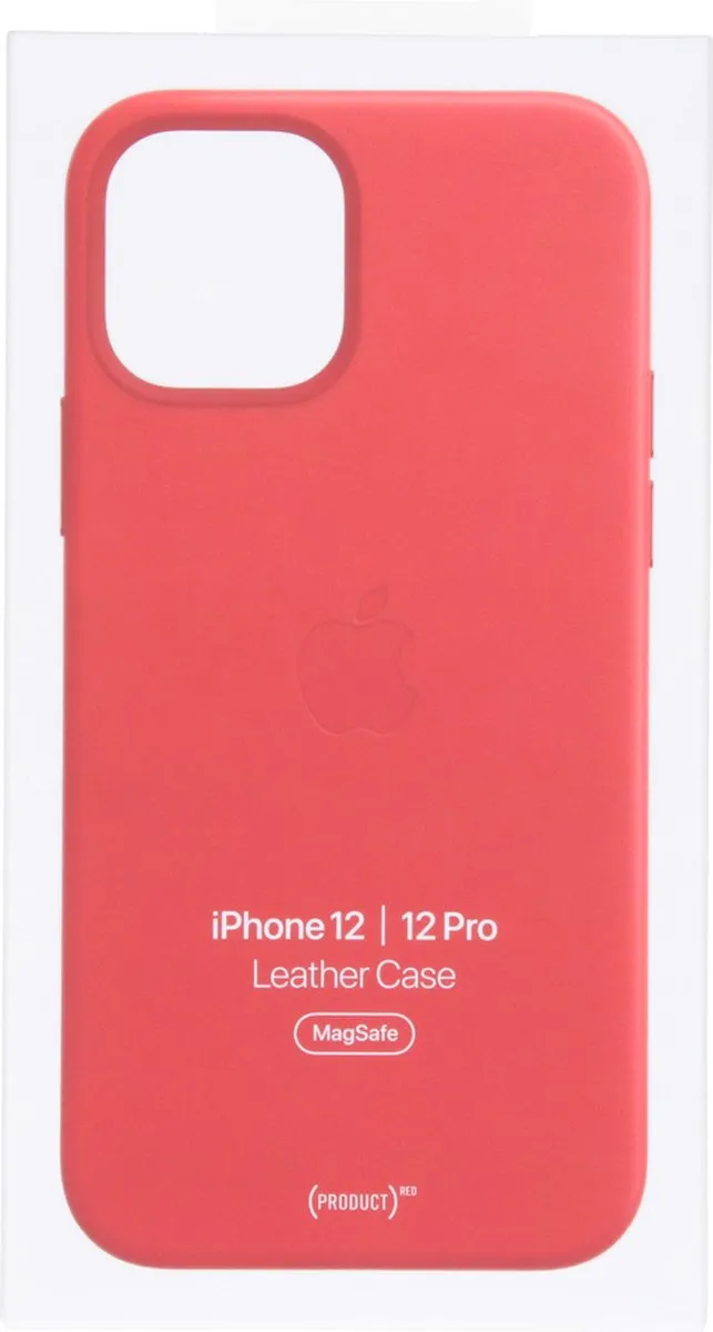 Apple MagSafe Leren Hoesje iPhone 12/Pro - MHKD3ZM/A - Rood