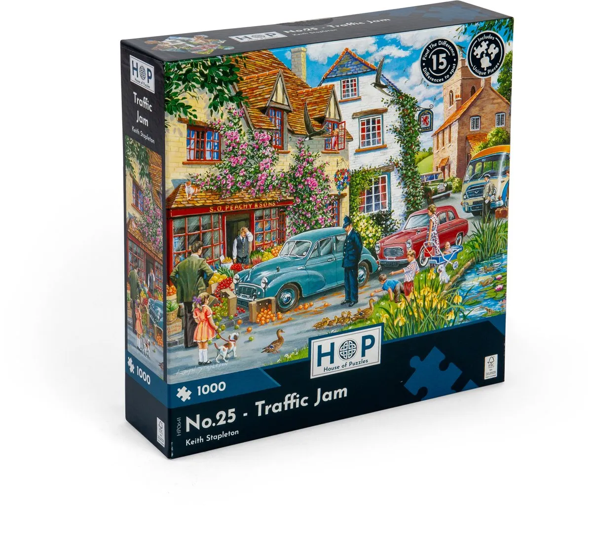 House Of Puzzles Traffic Jam Puzzel 1000 Stuks HP0641 - Multicolor