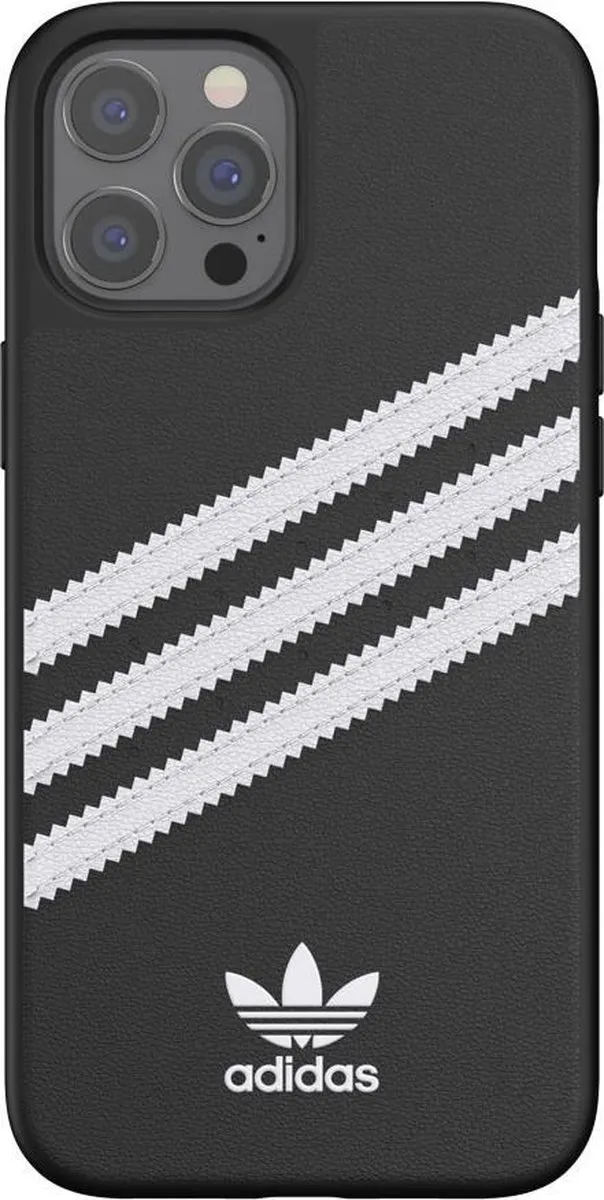Adidas Moulded Case PU Hoesje iPhone 12 Pro Max 42231 - Zwart