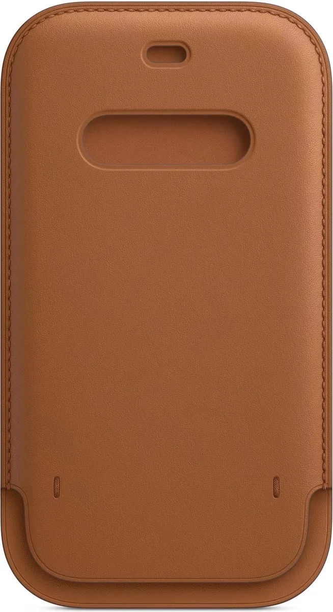 Apple Leren Hoesje MagSafe iPhone 12/Pro MHYC3ZM/A - Saddle Brown
