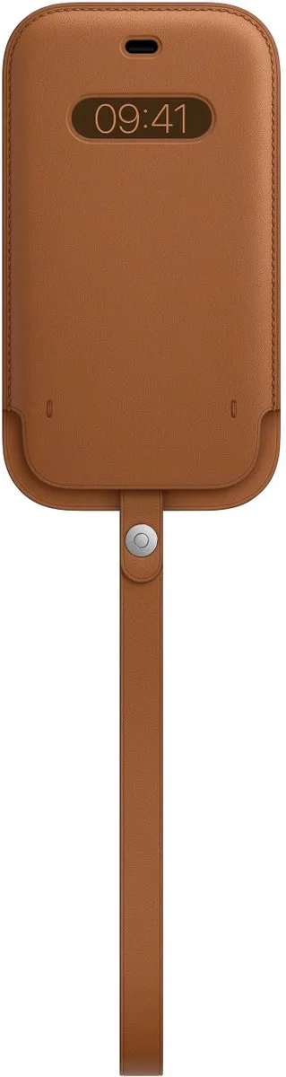 Apple Leren Hoesje MagSafe iPhone 12/Pro MHYC3ZM/A - Saddle Brown