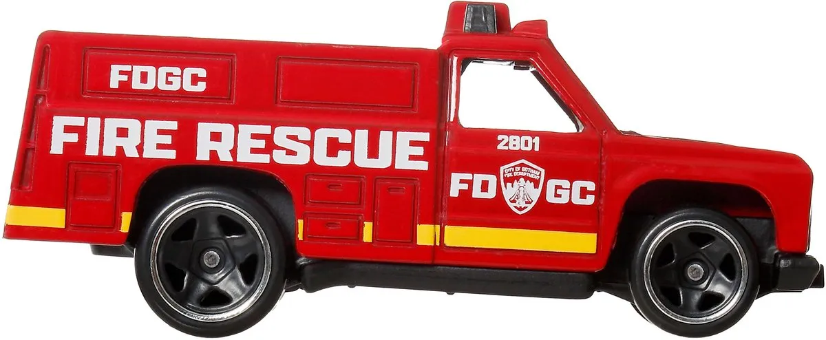 Hot Wheels JBY16 Auto - Rood/Wit