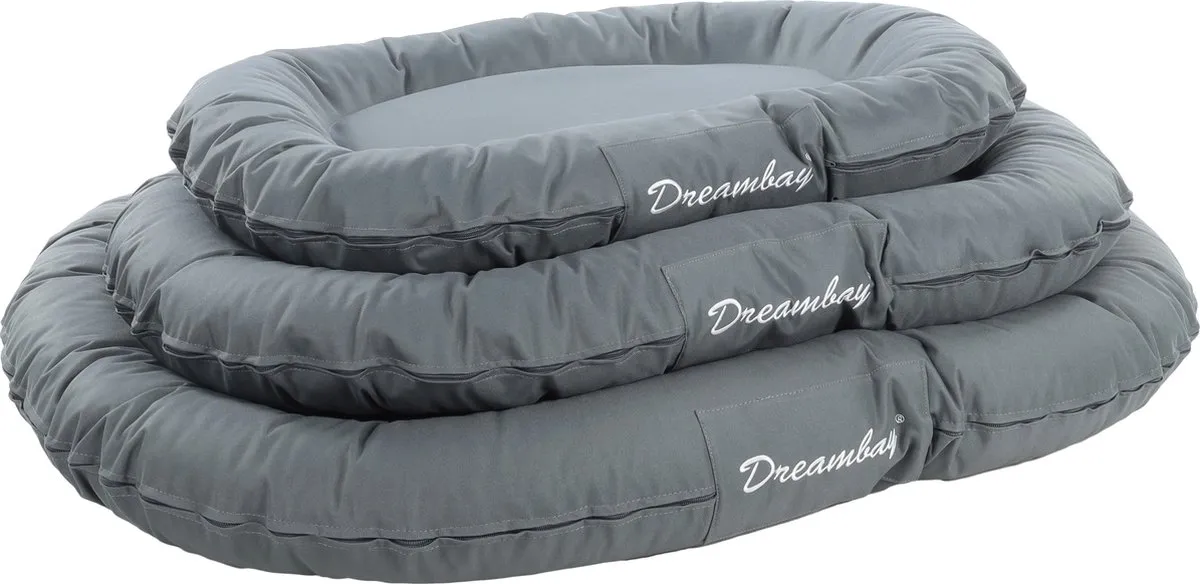 Flamingo Dreambay Hondenkussen Ovaal Petrol L - 100x75x15cm