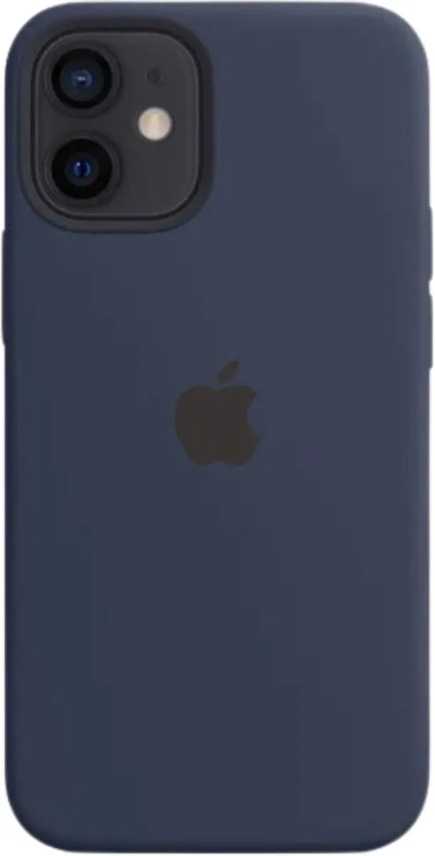 Apple Siliconenhoesje MagSafe iPhone 12 Mini MHKU3ZM/A - Donkermarineblauw
