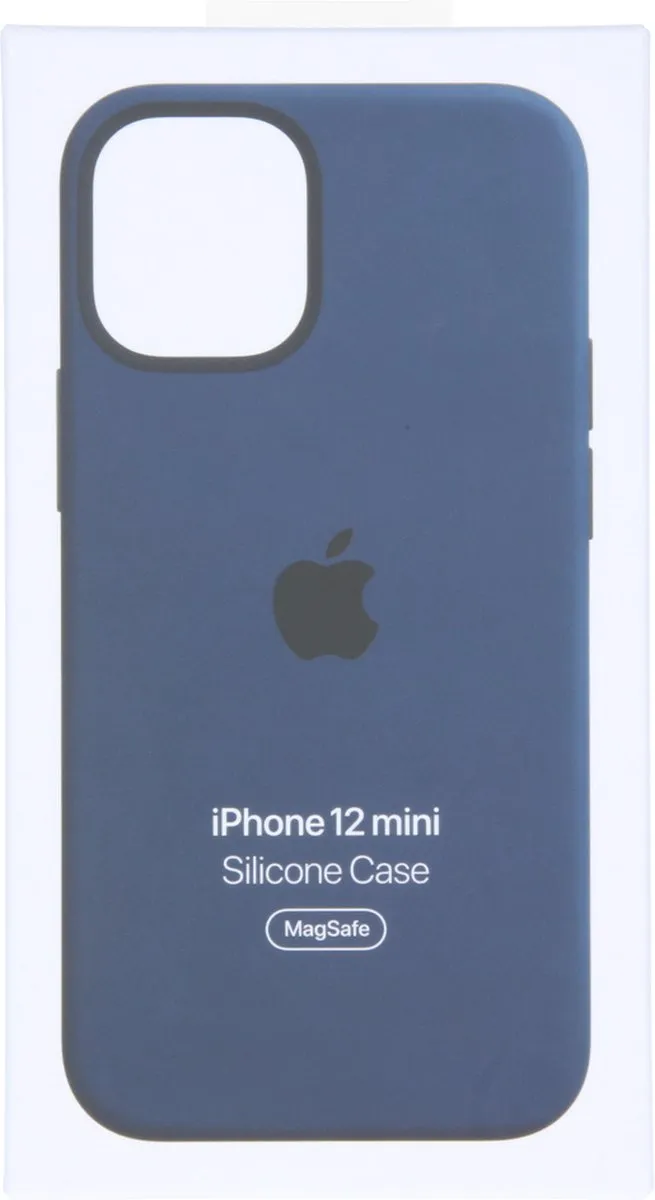 Apple Siliconenhoesje MagSafe iPhone 12 Mini MHKU3ZM/A - Donkermarineblauw