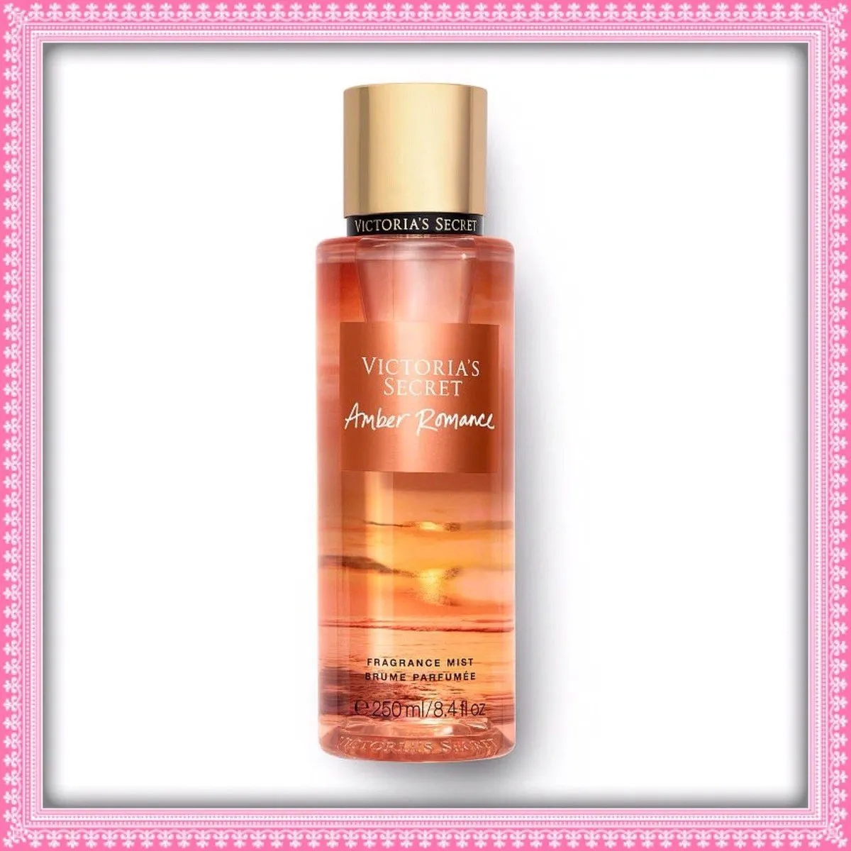 Victoria's Secret Amber Romance Body Mist - Verleidelijke warme geur - 250 ml