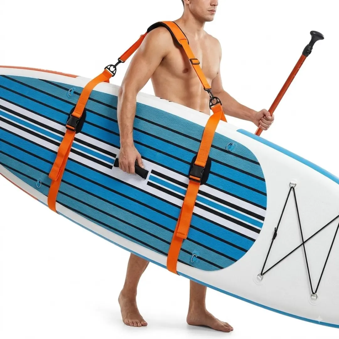 Oranje SUP board schouderband