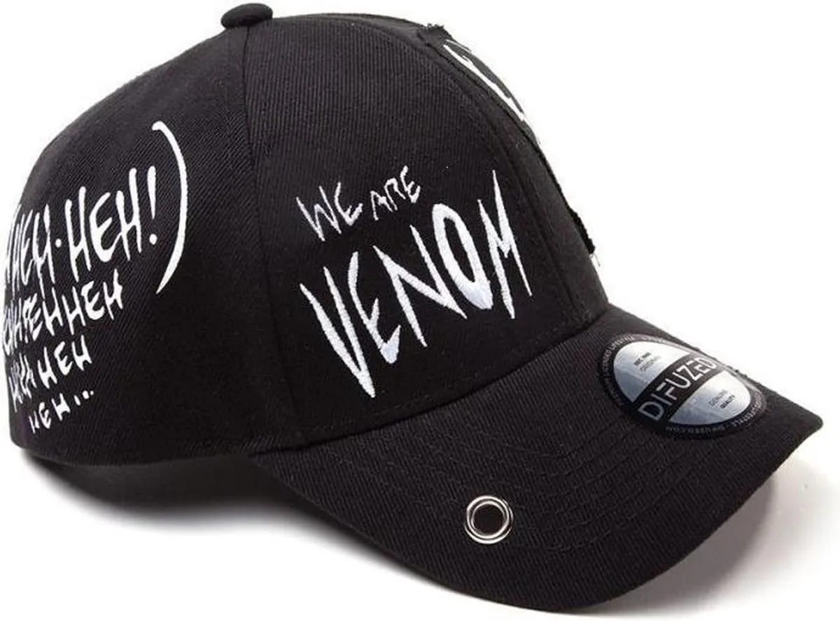 Marvel Venom Grunge Cap met Patches