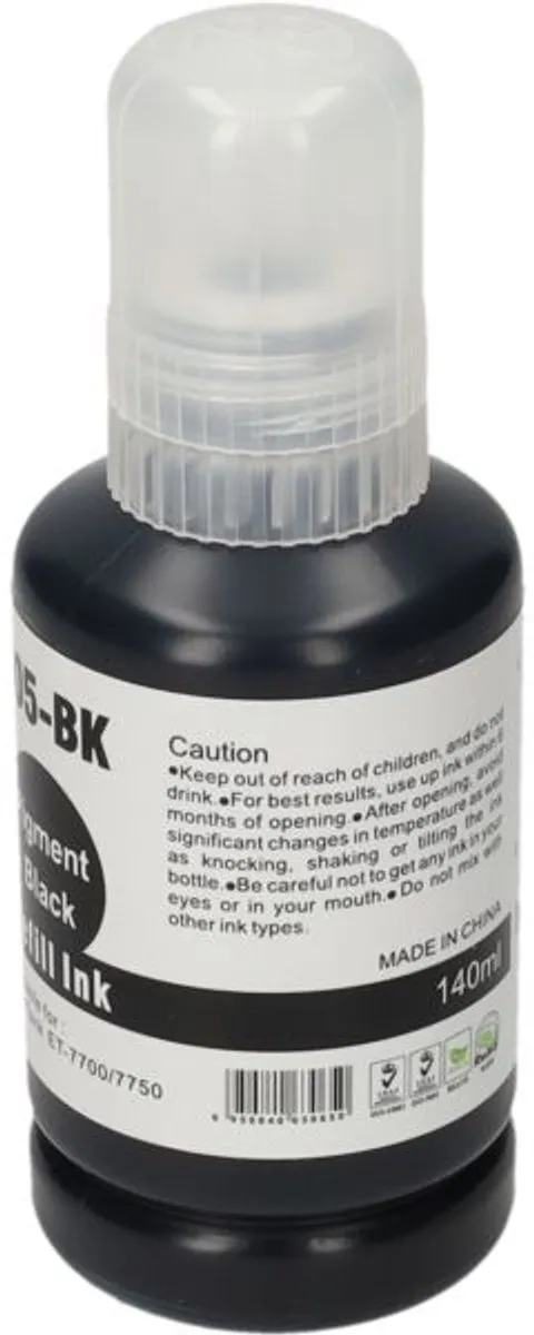 PrintAbout Inktcartridge T00Q140 Zwart - 1900 pagina's - Epson