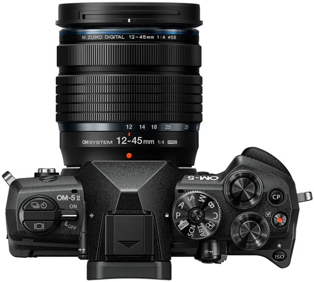 OM SYSTEM OM-5 Mark II Zwart + 12-45mm f/4.0 PRO - afbeelding 5 van 6