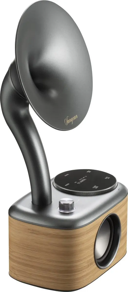 Sangean CP-100D Gramophone Radio - DAB+/FM - Bluetooth - Hout - afbeelding 5 van 6