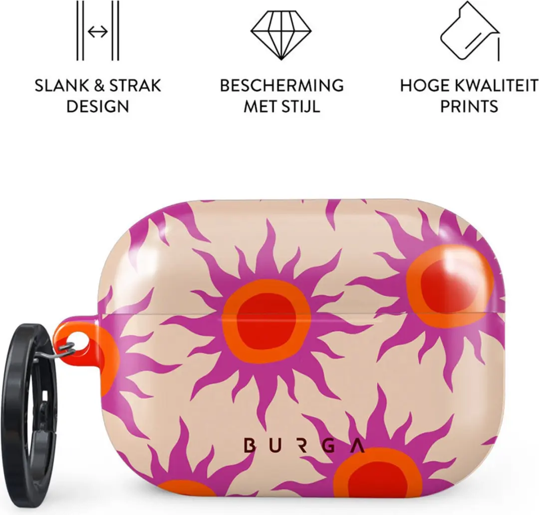 Burga Hardcase Apple AirPods Pro 2 Sunset Glow - afbeelding 5 van 6