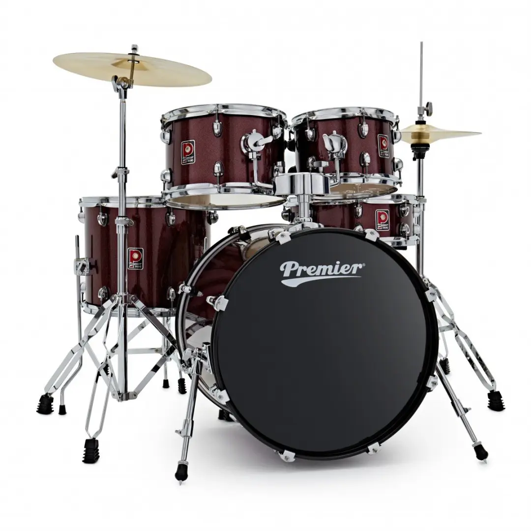 Premier Revolution 20 5-delig Drumstel, Red Sparkle