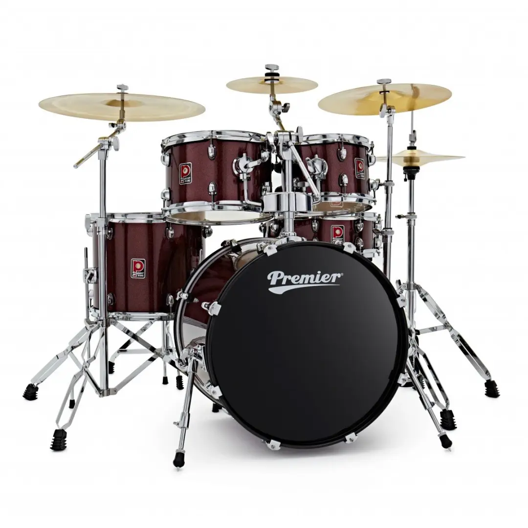 Premier Revolution 20 5-delig Drumstel + Pakket, Red Sparkle