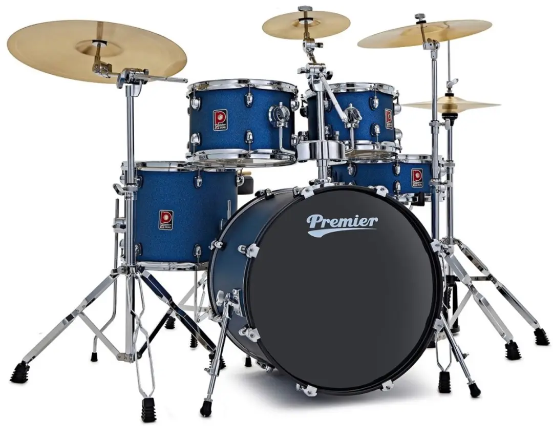 Premier Revolution 20 5-delige drumstelbundel, Blue Stardust