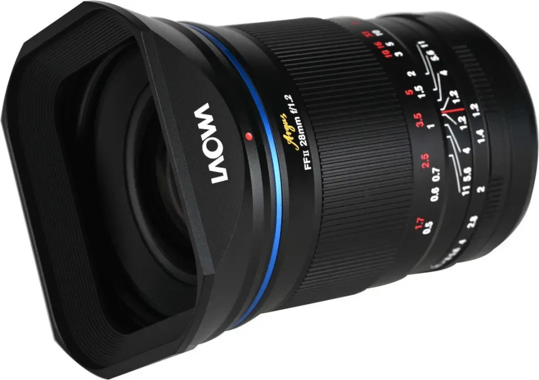 Laowa Argus 28mm f/1.2 RF Volformaat Groothoeklens - Zwart - afbeelding 3 van 4