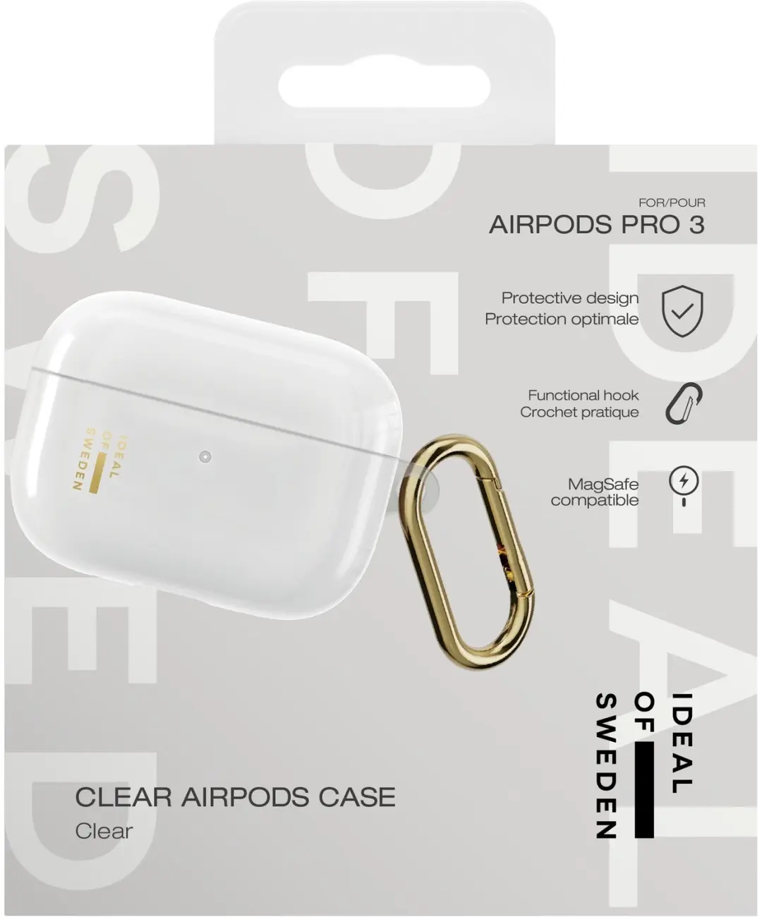 iDeal of Sweden Clear Case Apple AirPods Pro 3 - Transparant - afbeelding 2 van 3