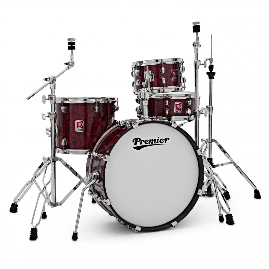 Premier Artist Heritage 20 4-delig Drumstel, Burgundy Pearl