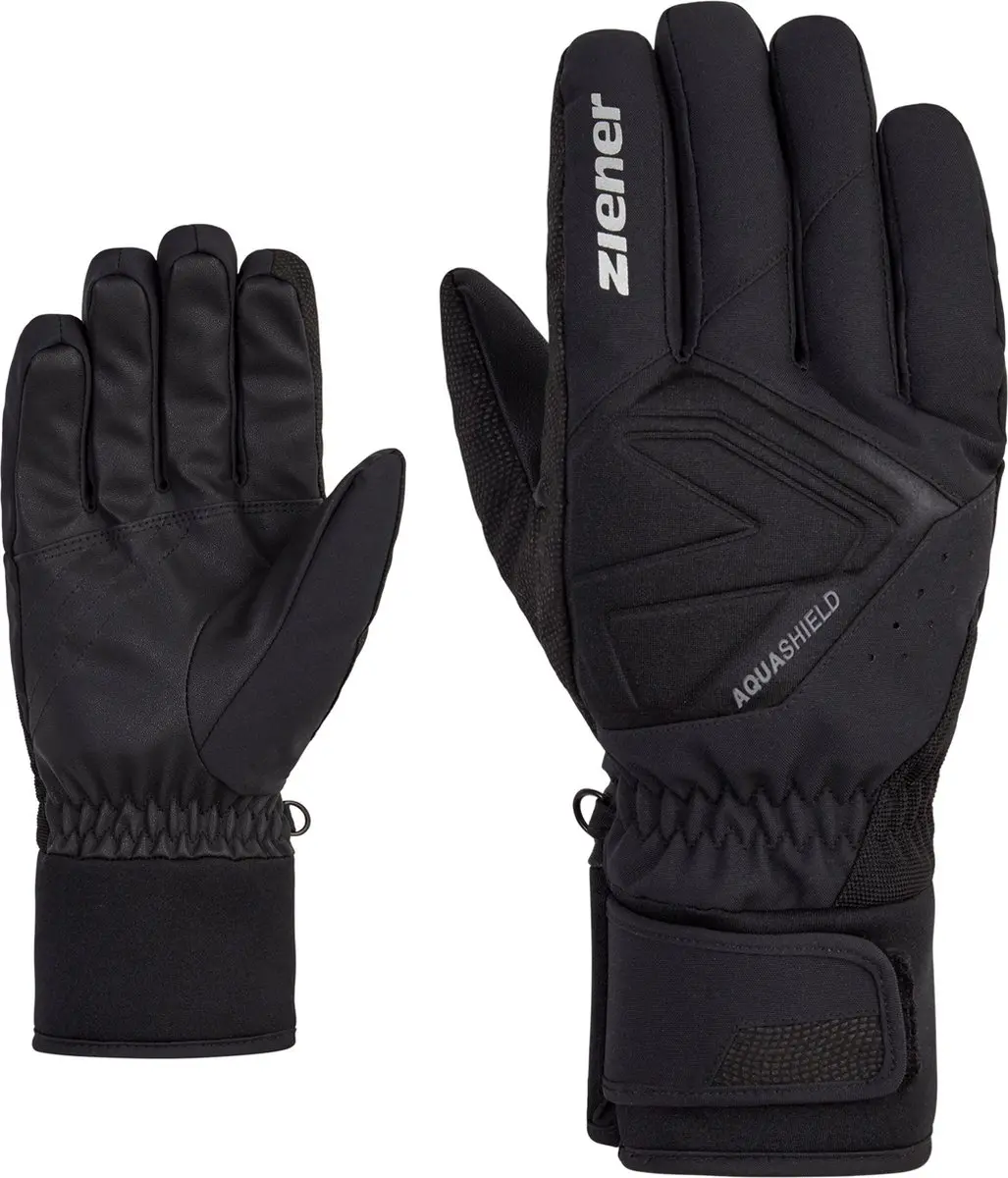 Ziener Gatis AsR Ski Handschoenen - 10,5 - Zwart - afbeelding 5 van 5