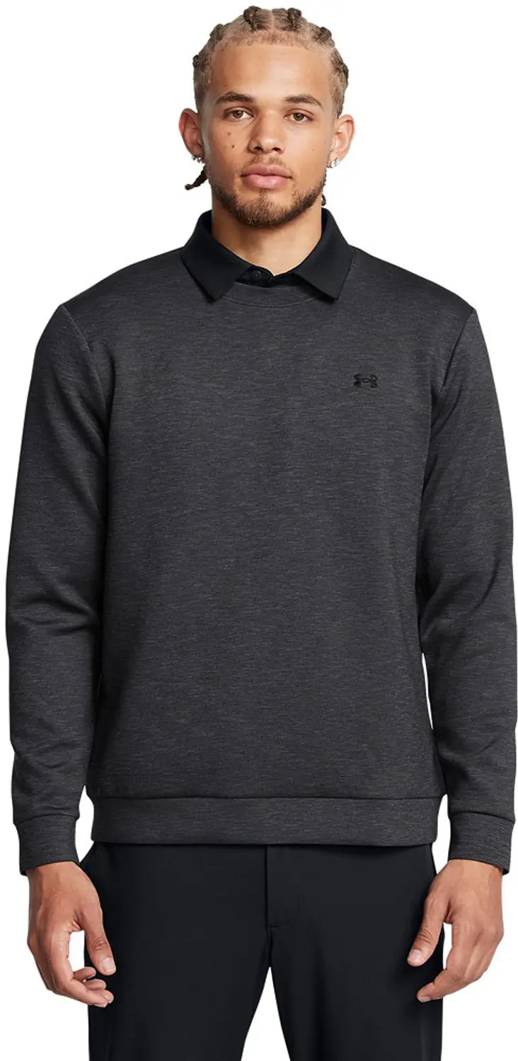 UA Drive Midlayer Crew-Black / Anthracite / Black