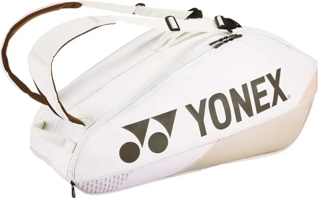 Yonex Tennistas Pro Racket Bag 6R Zand Beige