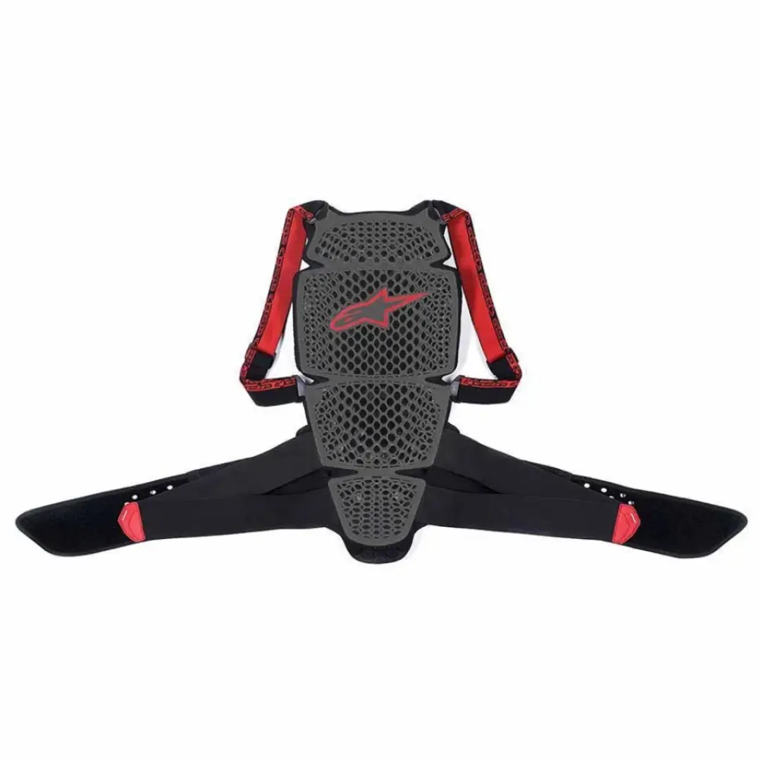 Alpinestars Nucleon KR-Cell Rugprotector M - Zwart/rood - afbeelding 4 van 4