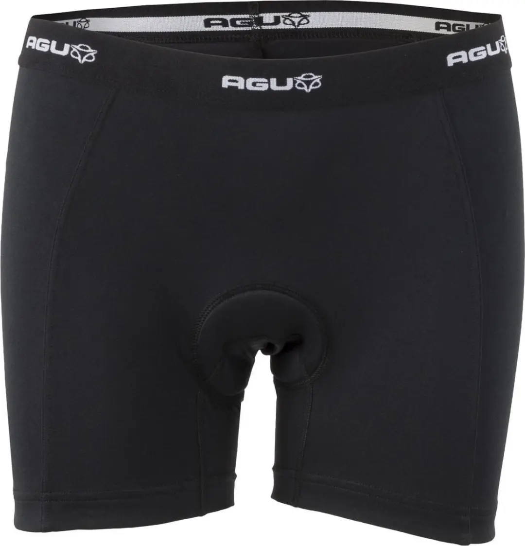 AGU Underwear Essential Dames Fietsonderbroek - Zwart XL
