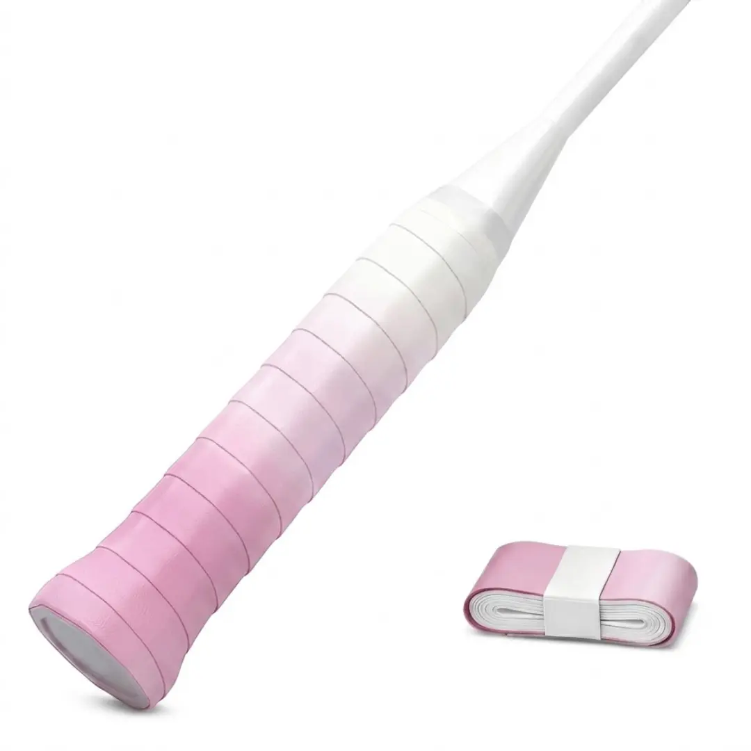 Padel grip roze voor dames en heren – 1 stuk racket grip tape – gladde overgrip voor padel racket, tennis racket, badminton racket en pickleball racket – handvat tape
