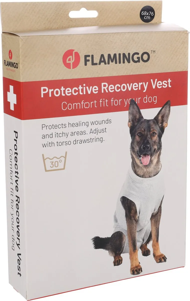 Flamingo Safety Body Grijs XXXL