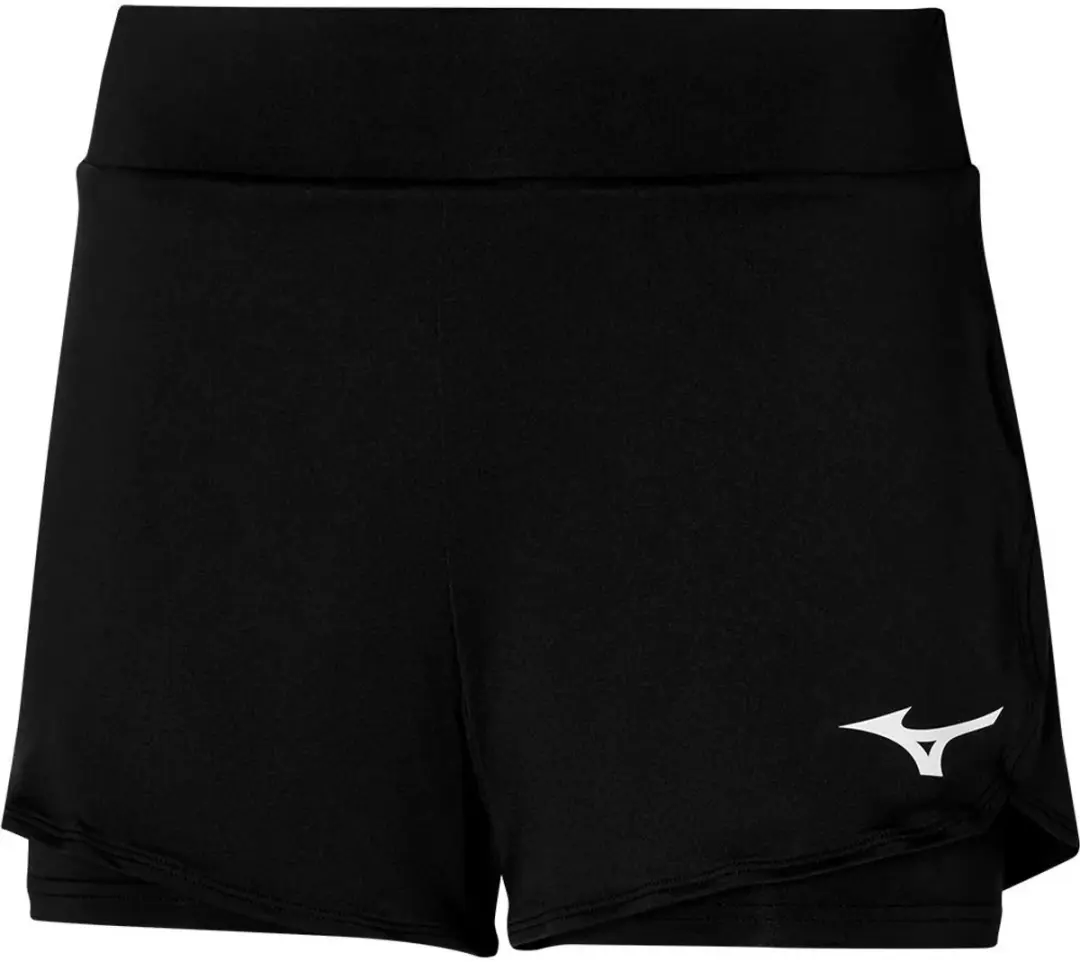 Mizuno Flex Korte Broek Zwart XL Vrouw