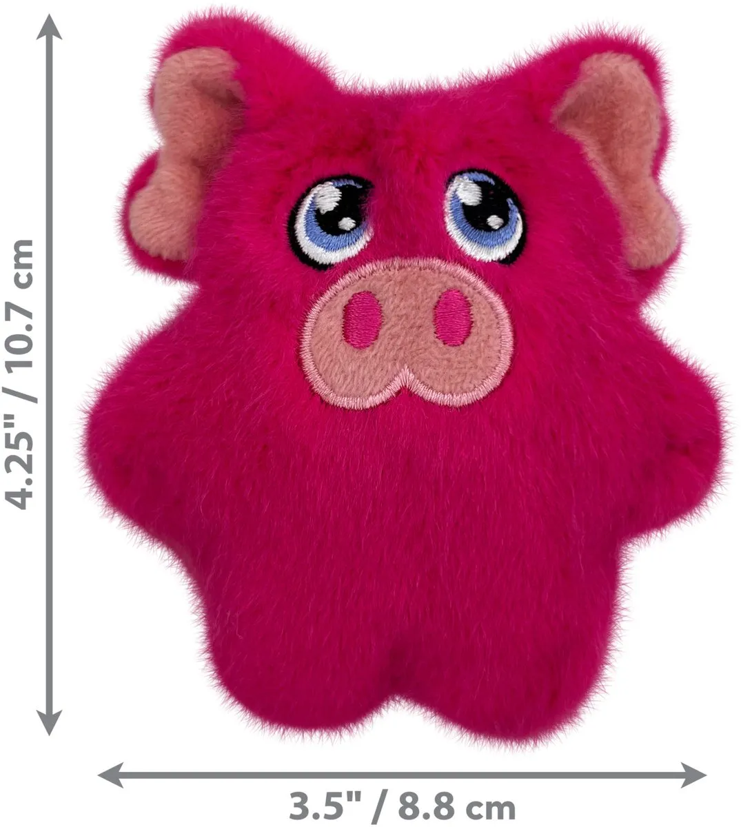 KONG Snuzzles Mini Pig Hondenspeelgoed XS - Roze