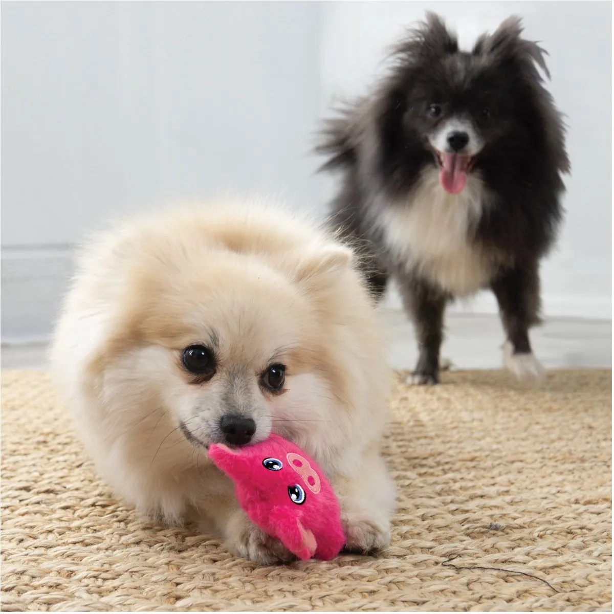 KONG Snuzzles Mini Pig Hondenspeelgoed XS - Roze