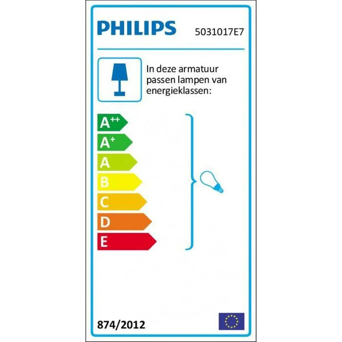 Philips Meranti Opbouwspot 1-lichts - Nikkel - afbeelding 6 van 6