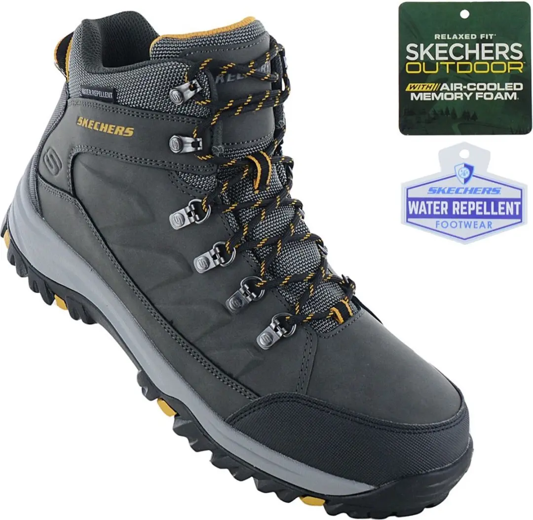 Skechers Relment Daggett Heren Wandelschoenen - Grijs - afbeelding 2 van 6
