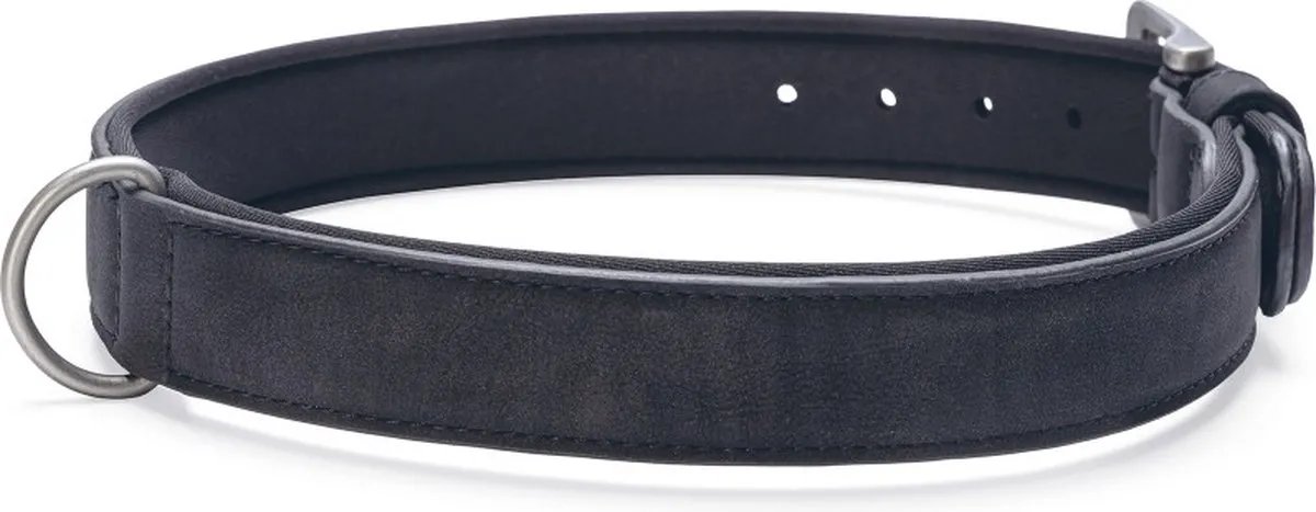 Beeztees Balacron Ax Halsband Hond - Zwart - 52-62cm x 30mm