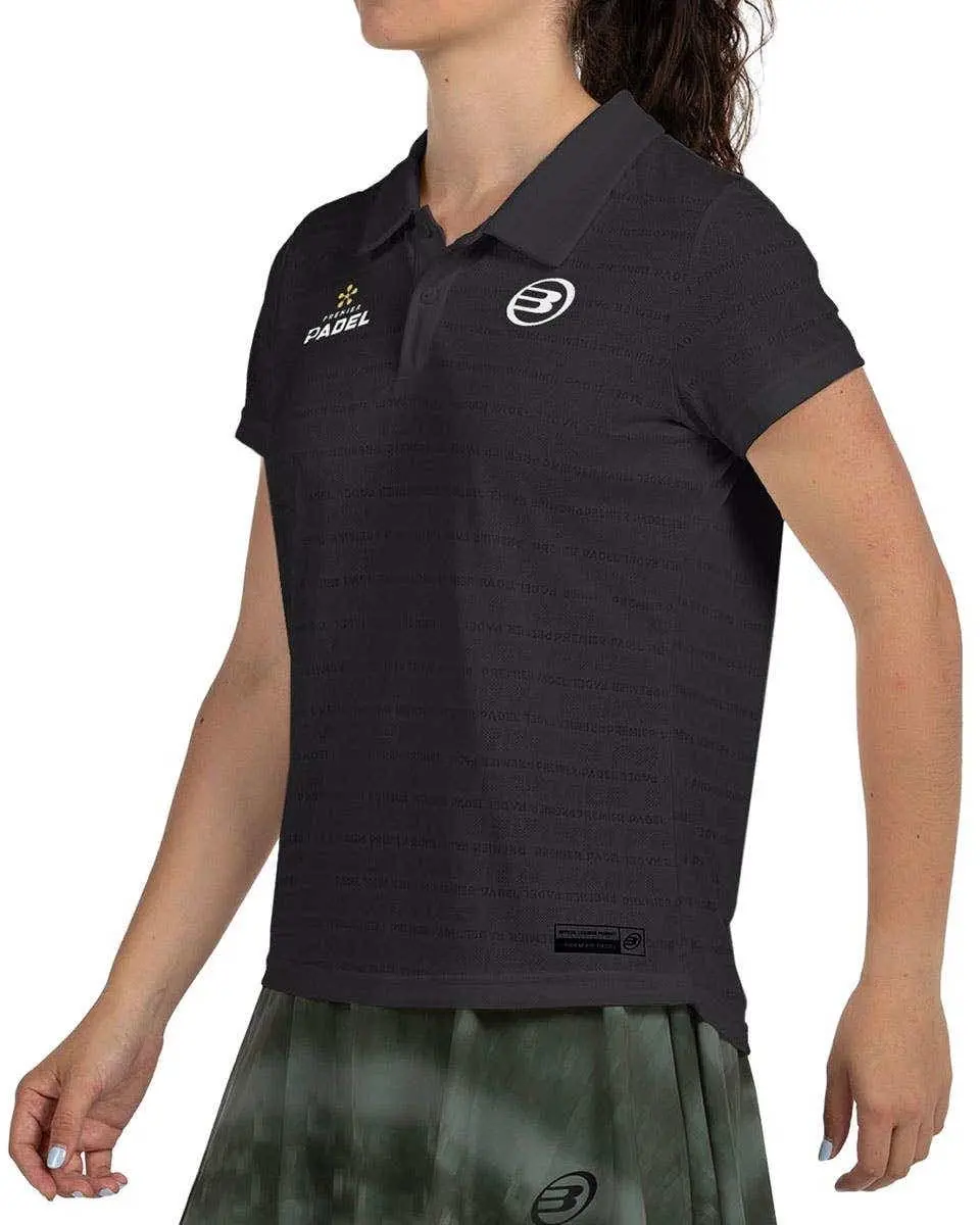 Polo Bullpadel Payerne 005 Black Mujer Xl