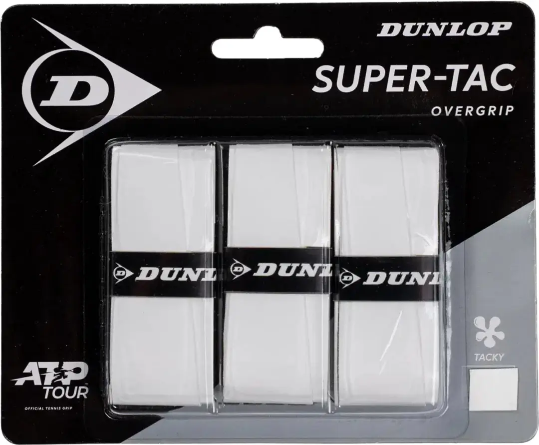 Dunlop super tac overgrip white
