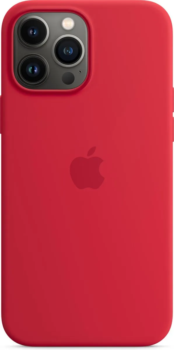 Apple Siliconen Hoesje MM2V3ZM/A iPhone 13 Pro Max - Rood