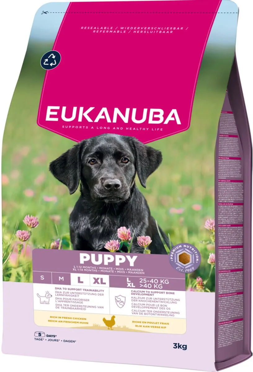 Eukanuba Life Care Dog Puppy Large Kip