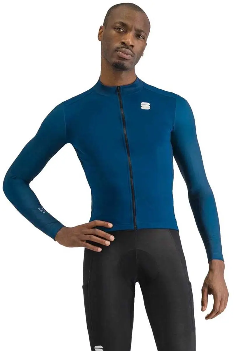 Sportful SRK fietsshirt lange mouwen TEAL BLUE
