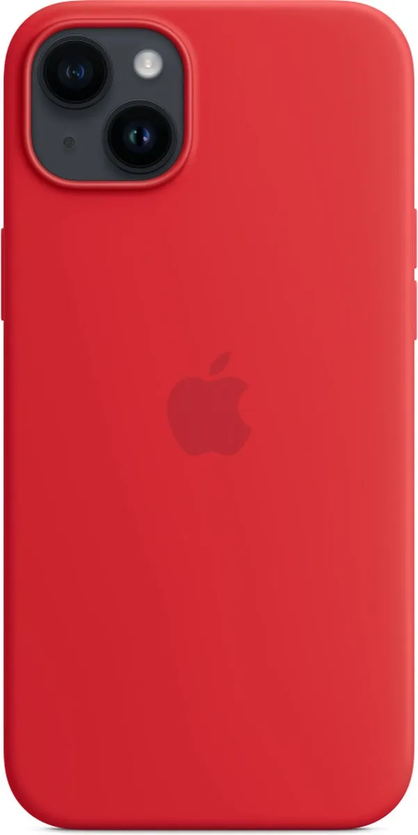 Apple Siliconen Hoesje MagSafe iPhone 14 Plus MPT63ZM/A - Rood - afbeelding 6 van 6