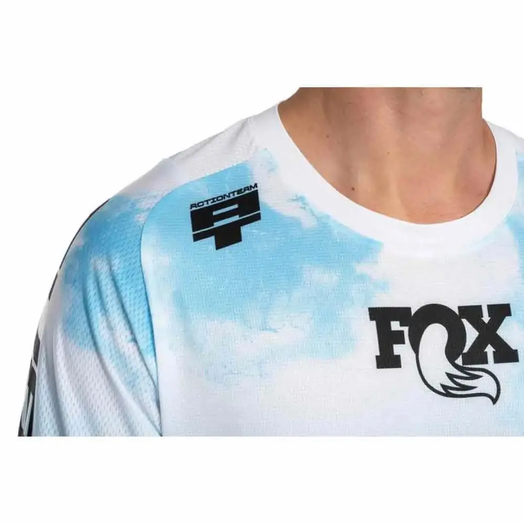 Cube Actionteam Enduro Trui Korte Mouw - Blauw - XL - afbeelding 3 van 4