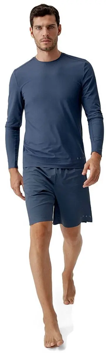 Born Living Yoga Orinoco Short - M - Denim - afbeelding 6 van 6