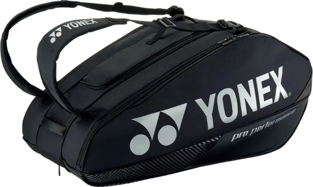 Yonex Pro Racket Bag 9R - 9 Stuks - Zwart - afbeelding 3 van 3