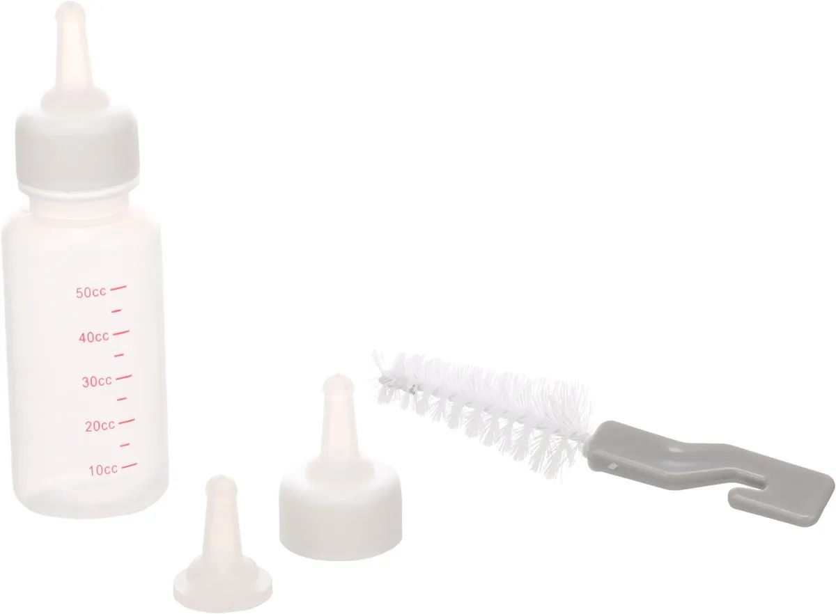 Flamingo Honden Nursery Kit Zuigfles Set - Wit