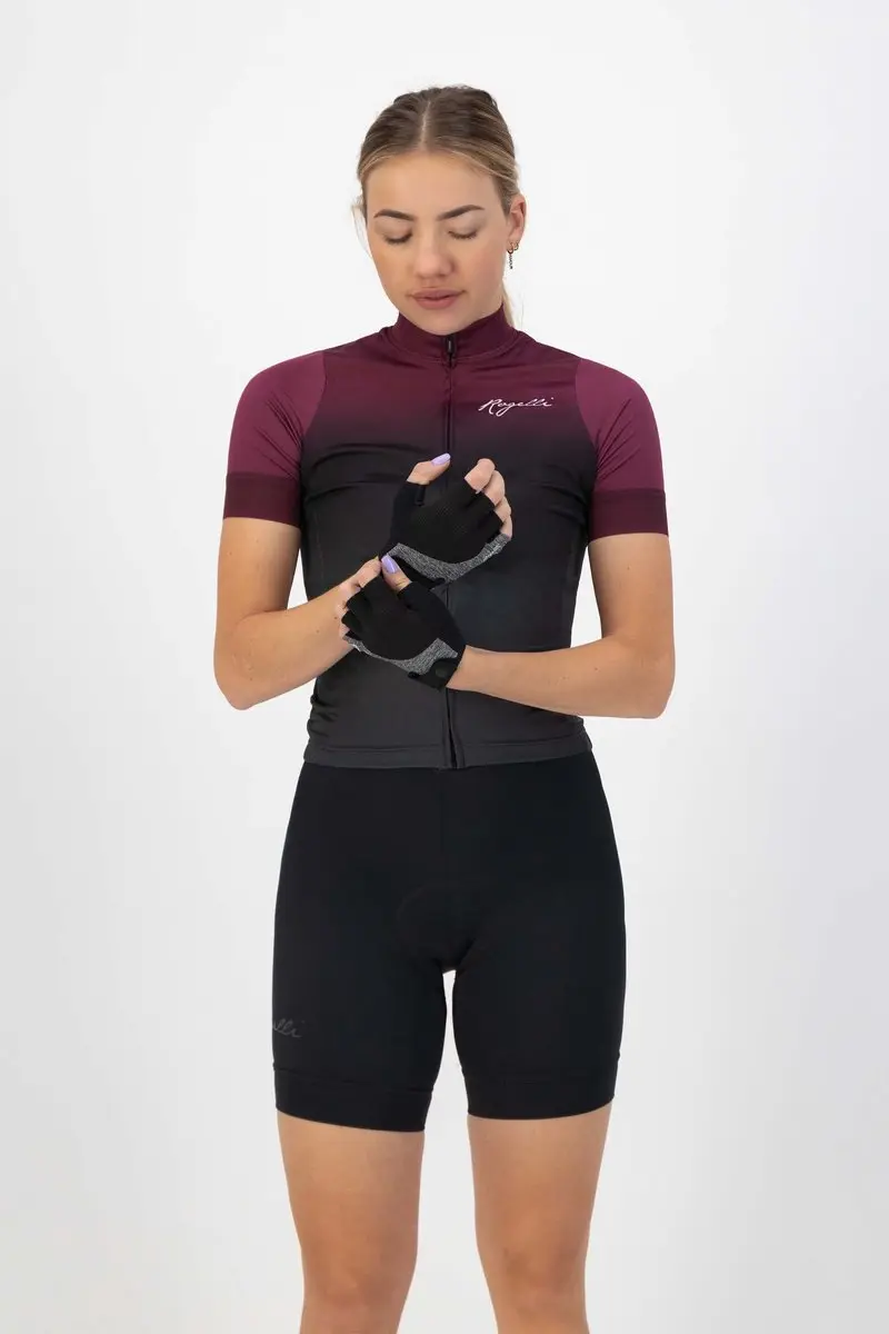 Rogelli Essential Dames Fietshandschoenen - Zwart/Grijs - afbeelding 3 van 6